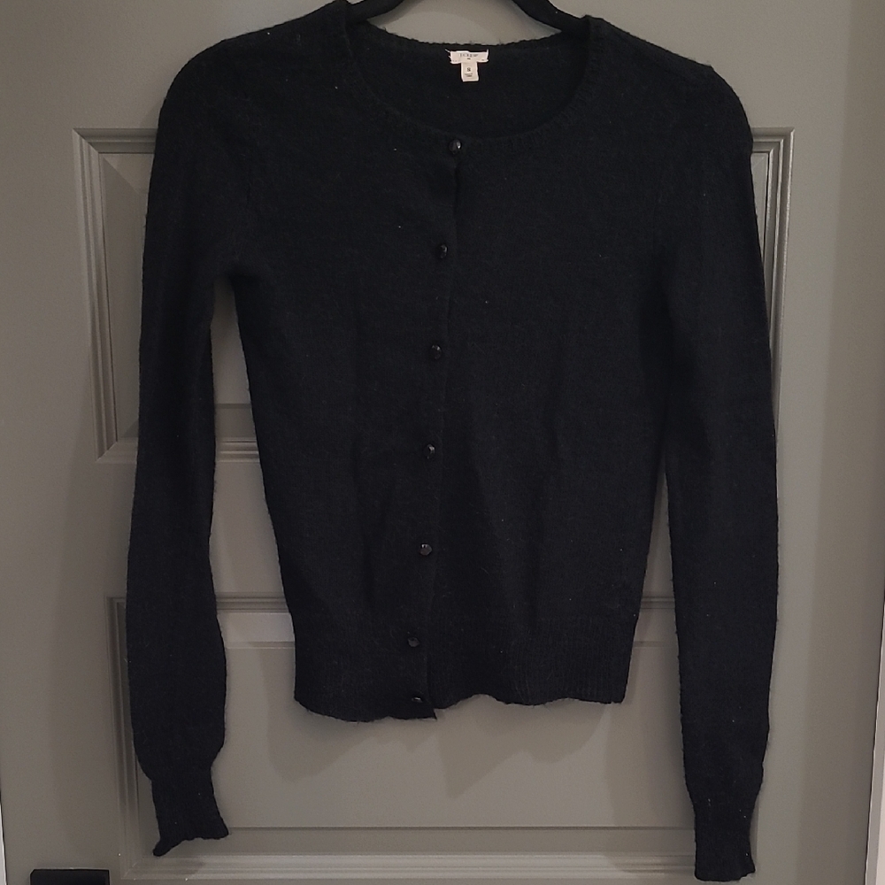 J. Crew Elegant Black Women's Cardigan